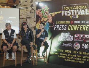 TUTUP TAHUN DENGAN DENTUMAN MUSIK SID HINGGA DONGKER DI ROCKAROMA FEST 2024